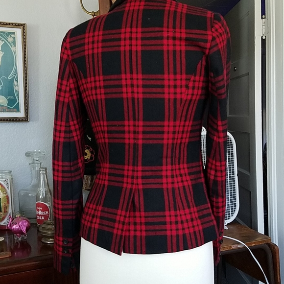 ❤🌡💥🤯Never Worn Dolce Vita Scotch Plaid Blazer - Picture 4 of 6